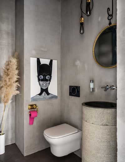  Eclectic Bohemian Apartment Bathroom. Girls Only by Valeriya Razumova.