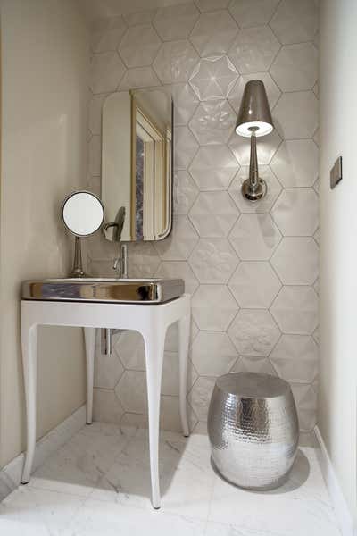 Contemporary Apartment Bathroom. Classic Apartment by Sergio Mannino Studio.