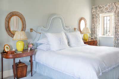  Country Country House Bedroom. Dorset Farmhouse by Samantha Todhunter Design Ltd..