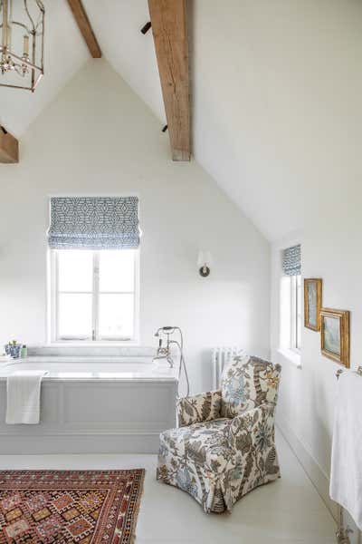  Farmhouse English Country Country House Bathroom. Dorset Farmhouse by Samantha Todhunter Design Ltd..