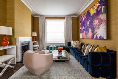  Maximalist Living Room. Holland Park by Samantha Todhunter Design Ltd..