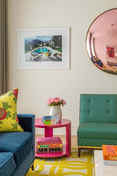  Eclectic Family Home Living Room. St Johns Wood by Samantha Todhunter Design Ltd..