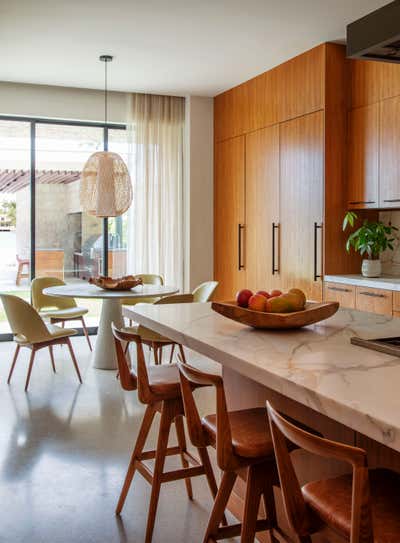  Mid-Century Modern Kitchen. DILIDO by Sandra Weingort Design & Interiors.