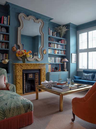  Maximalist Family Home Living Room. Kingsley Road by Stephanie Barba Mendoza.