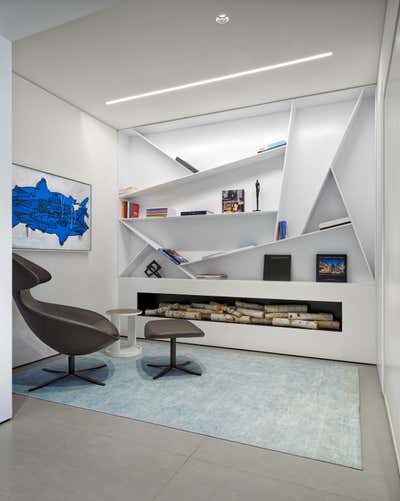  Modern Apartment Office and Study. San Francisco Home by Maydan Architects.