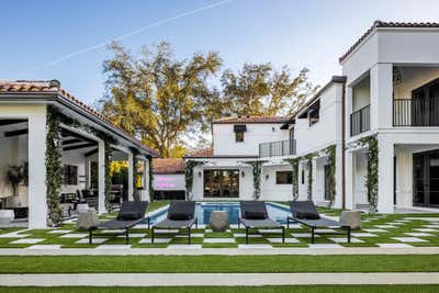  Contemporary Family Home Patio and Deck. Florida Project by JWS Interiors.