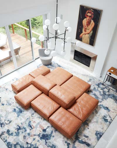  Modern Vacation Home Living Room. Shutter Lane by Revamp Interior Design.