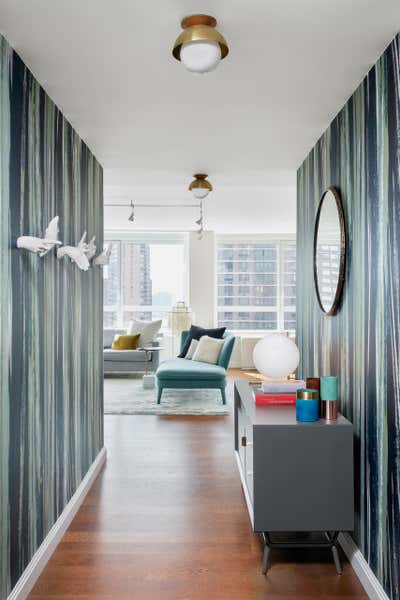 Contemporary Entry and Hall. Carnegie Hill by Revamp Interior Design.