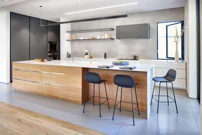 Minimalist Family Home Kitchen. Floating Boxes by Maydan Architects.