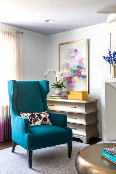  Eclectic Living Room. FUNFETTI FIESTA by Nicole Forina Home.
