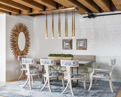  Eclectic Dining Room. BOHEMIAN INDUSTRIAL by Nicole Forina Home.