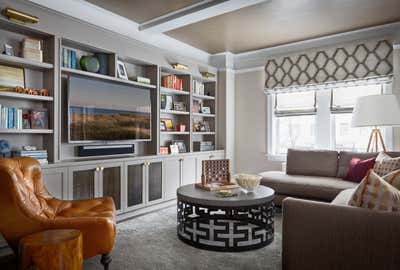  Transitional Living Room. HIP NYC APARTMENT by Nicole Forina Home.