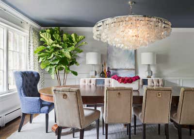 Mid-Century Modern Traditional Dining Room. ECLECTIC BUT CLASSIC by Nicole Forina Home.