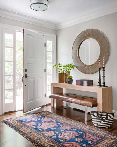  Contemporary Entry and Hall. ECLECTIC BUT CLASSIC by Nicole Forina Home.