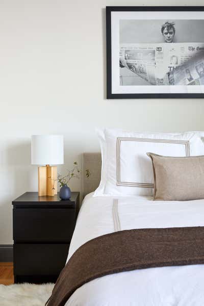  Mid-Century Modern Bachelor Pad Bedroom. Park Ave by Julia Baum Interiors.