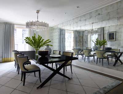  Art Deco Dining Room. Palmolive Apartment by Craig & Company.