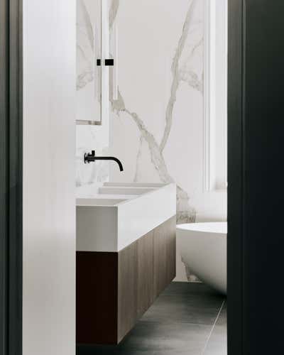  Minimalist Family Home Bathroom. The Boltons Residence by Originate Architects.