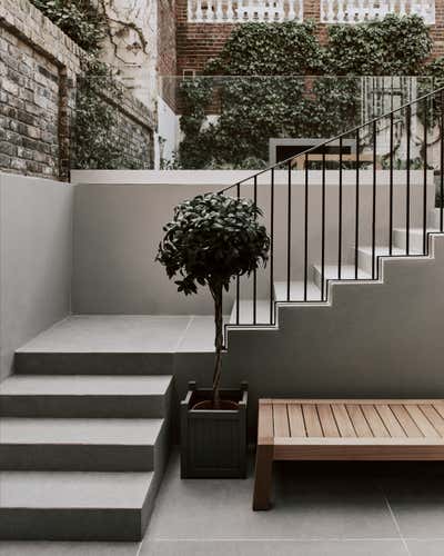  Minimalist Scandinavian Family Home Patio and Deck. The Boltons Residence by Originate Architects.