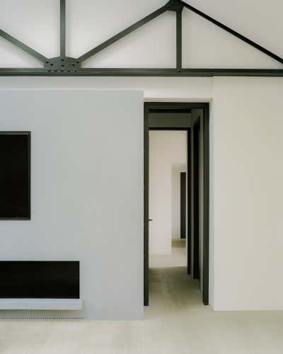  Contemporary Minimalist Bachelor Pad Entry and Hall. Regent's Park Loft by Originate Architects.