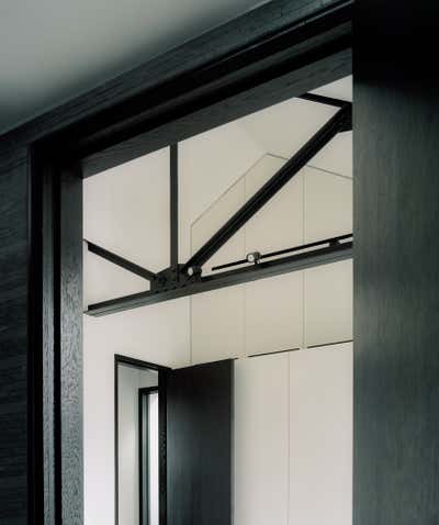 Modern Scandinavian Bachelor Pad Bedroom. Regent's Park Loft by Originate Architects.
