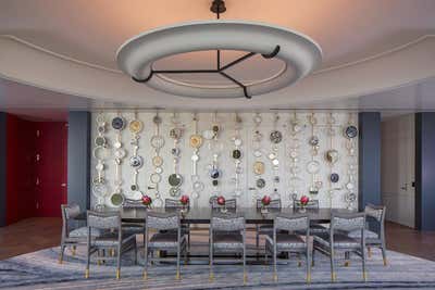  Modern Dining Room. Los Angeles Penthouse by White Webb LLC.