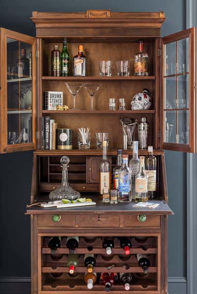  Eclectic Bar and Game Room. COLOR ME HAPPY by Nicole Forina Home.