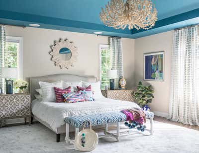  Contemporary Eclectic Bedroom. COLOR ME HAPPY by Nicole Forina Home.