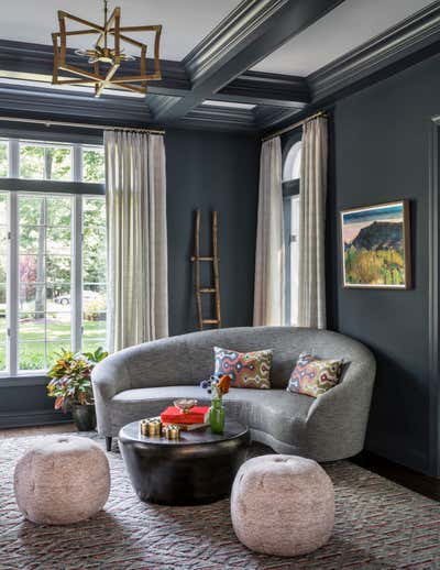  Preppy Living Room. COLOR ME HAPPY by Nicole Forina Home.