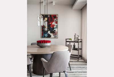  Modern Dining Room. Fisher Island Residence  by Sofia Joelsson Design Studio.