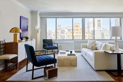  Minimalist Living Room. East 68th Street by Julia Baum Interiors.