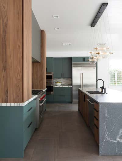  Mid-Century Modern Family Home Kitchen. Iona by Eclectic Home.
