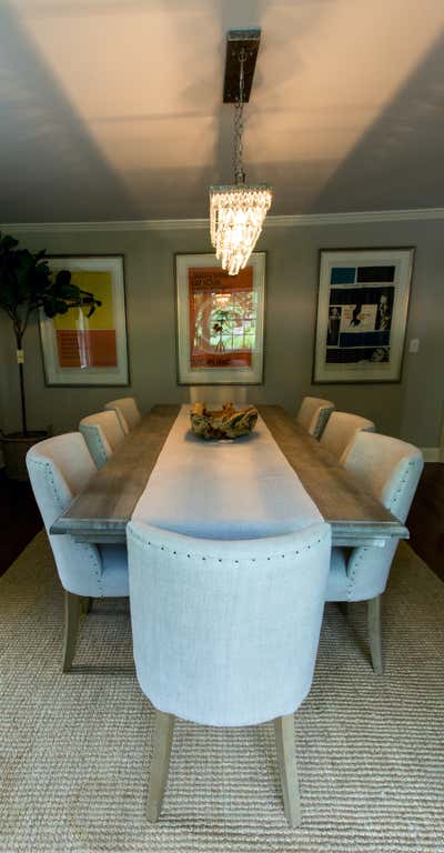  Contemporary Family Home Dining Room. Westchester Colonial by Duck Egg Blue LLC.