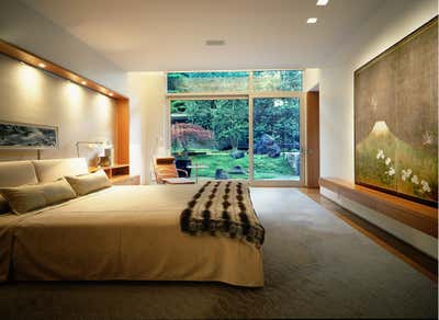  Modern Family Home Bedroom. COURTYARD HOUSE by Christine A.L. Restaino Architect P.C..