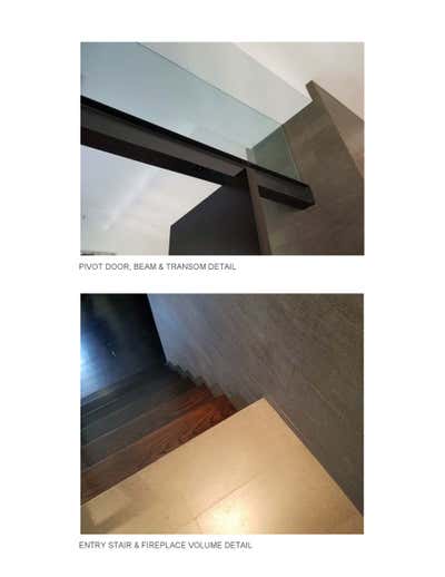  Modern Apartment Entry and Hall. NYC TRILEVEL APARTMENT by Christine A.L. Restaino Architect P.C..
