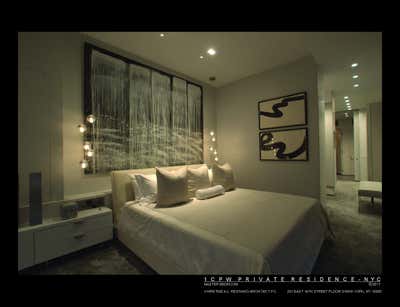 Modern Apartment Bedroom. 1 CENTRAL PARK WEST APARTMENT by Christine A.L. Restaino Architect P.C..