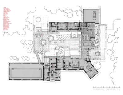 Modern Family Home Open Plan. COURTYARD HOUSE by Christine A.L. Restaino Architect P.C..
