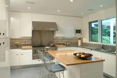  Modern Family Home Kitchen. COURTYARD HOUSE by Christine A.L. Restaino Architect P.C..