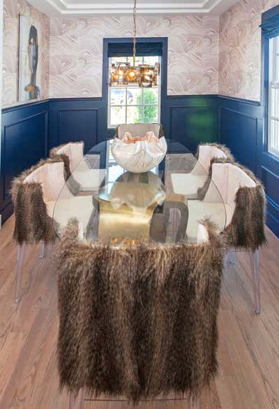  Bohemian Family Home Dining Room. Studio City Bungalow by Yvonne Randolph LLC.