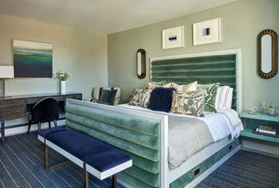  Contemporary Mid-Century Modern Bedroom. New York Pied A Terre by Peti Lau Inc.