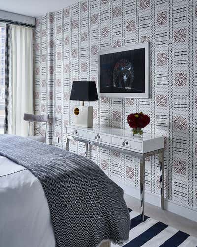  Eclectic Contemporary Bedroom. New York Pied A Terre by Peti Lau Inc.