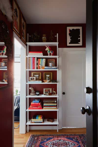  Eclectic Transitional Apartment Entry and Hall. Maximalist Eclectic Home by Peti Lau Inc.