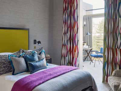  Maximalist Family Home Bedroom. Comfortably Chic by Studio L London.