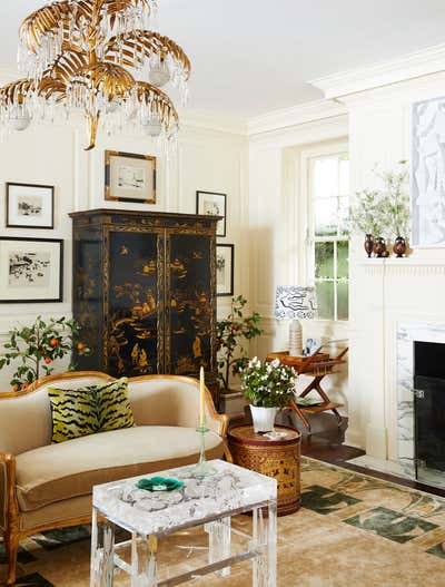  Art Deco Family Home Living Room. Anne Boone House by Ceara Donnelley Ltd. Co..