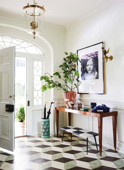  Maximalist Art Deco Family Home Entry and Hall. Anne Boone House by Ceara Donnelley Ltd. Co..