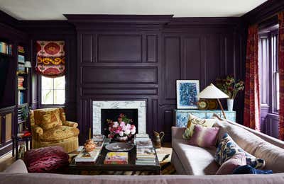  Maximalist Family Home Living Room. Anne Boone House by Ceara Donnelley Ltd. Co..