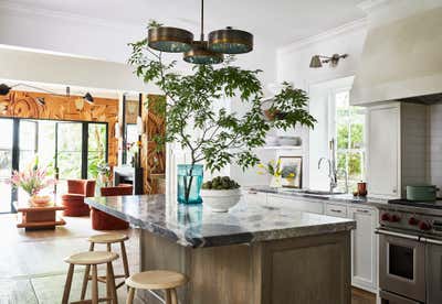  Contemporary Art Nouveau Family Home Kitchen. Anne Boone House by Ceara Donnelley Ltd. Co..