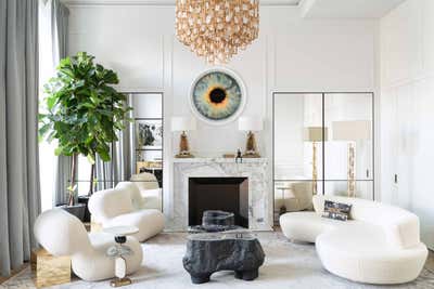  French Apartment Living Room. Regent's crescent London by Olga Ashby Interiors.