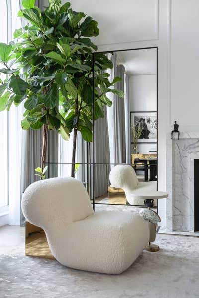  French Apartment Living Room. Regent's crescent London by Olga Ashby Interiors.