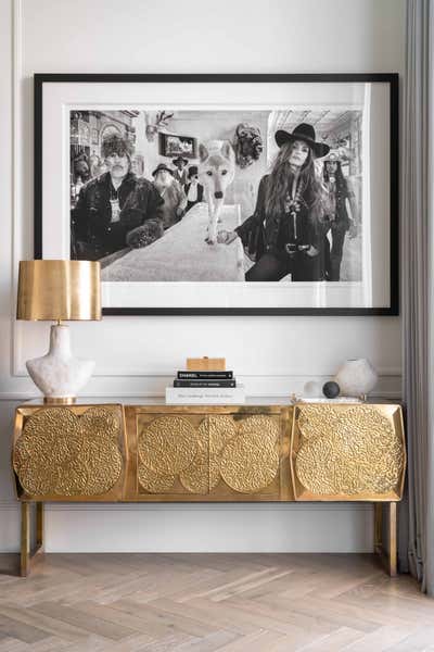  Eclectic Living Room. Regent's crescent London by Olga Ashby Interiors.