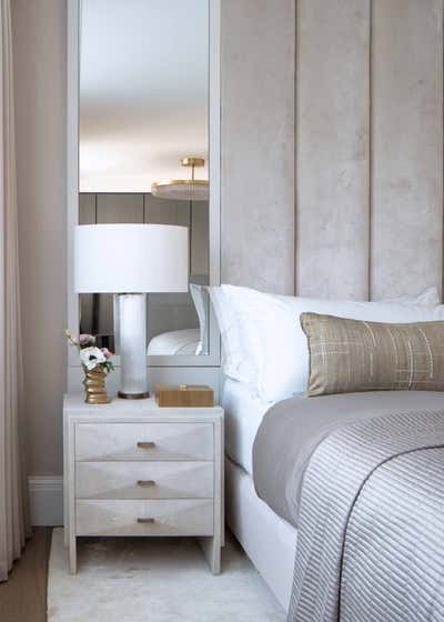  Apartment Bedroom. Regent's crescent London by Olga Ashby Interiors.
